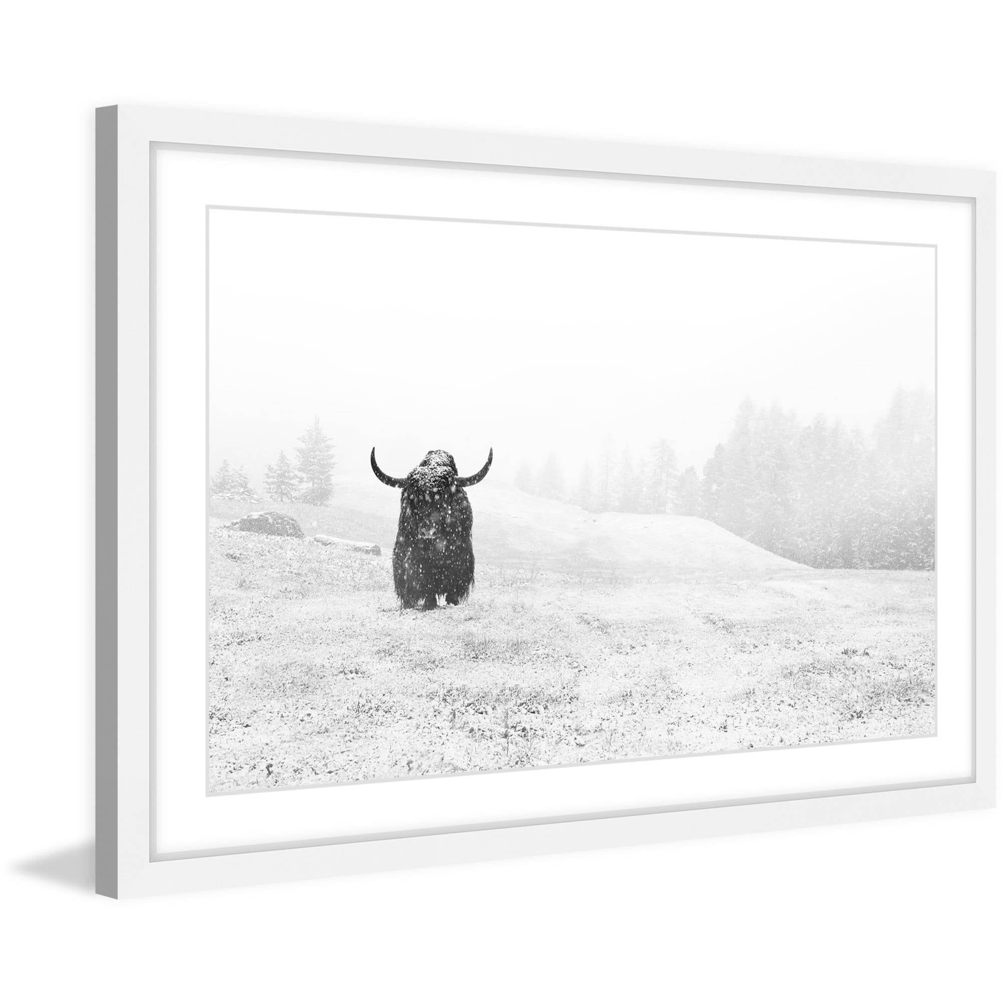 Marmont Hill "Slow Approach" Framed Painting Print