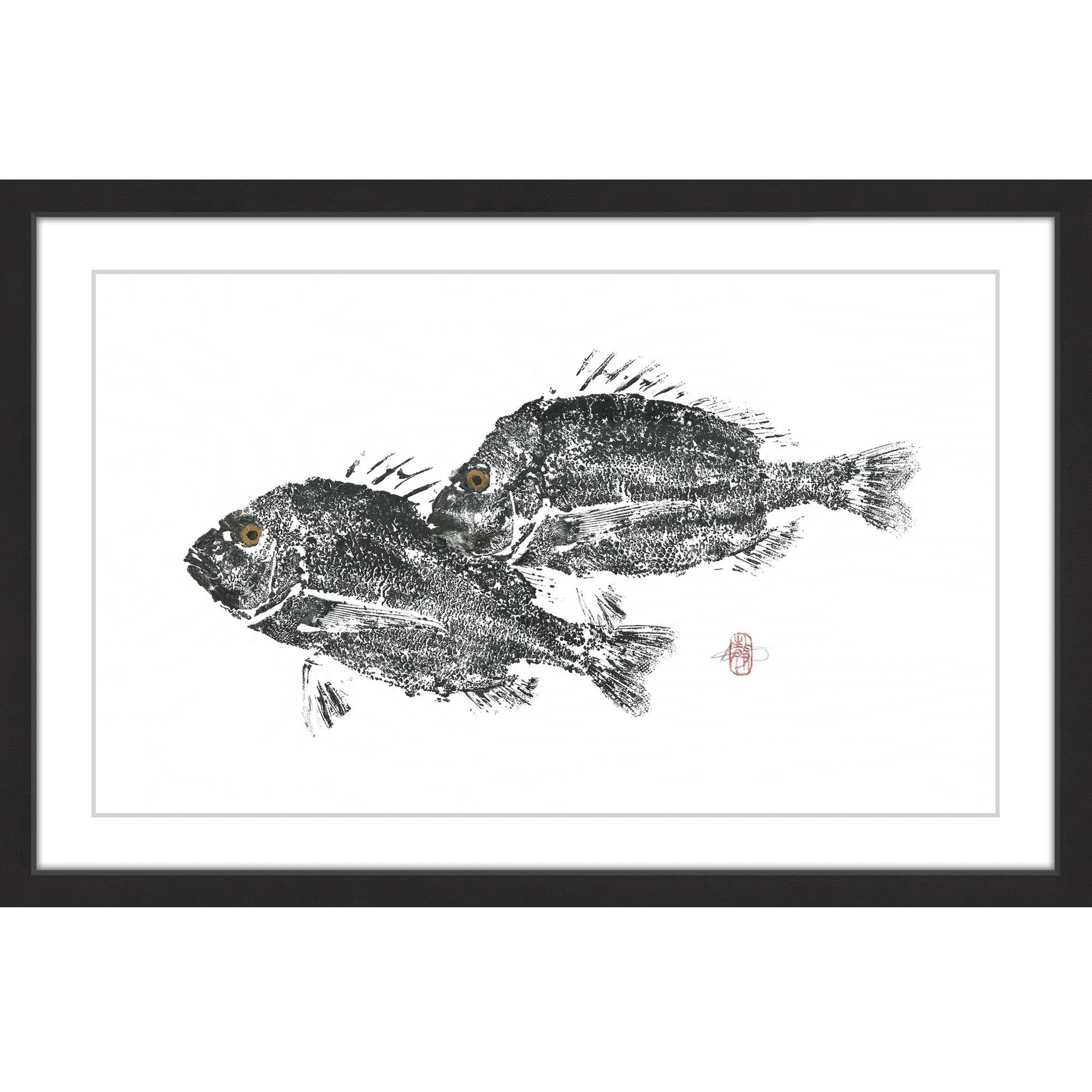 Marmont Hill "Snap Snap" Framed Painting Print