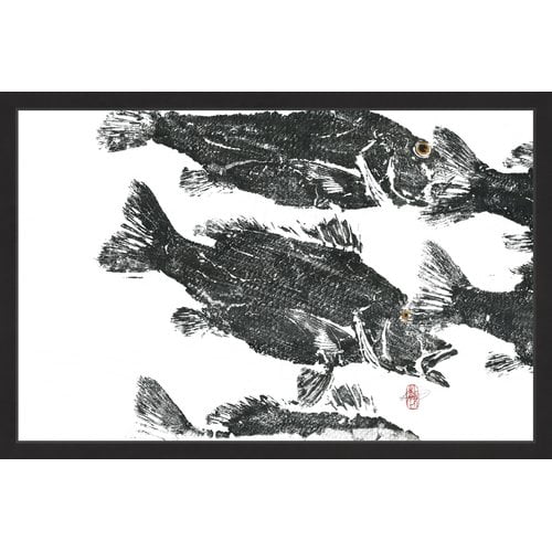 Marmont Hill "Snappers" Framed Painting Print