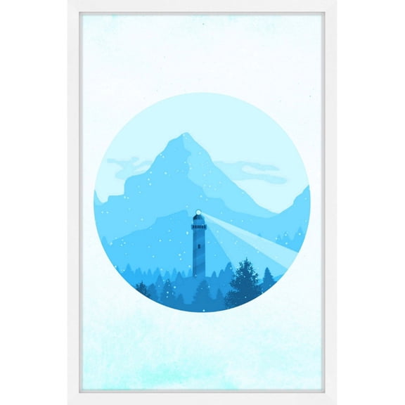 Marmont Hill "Snow Day" Framed Painting Print