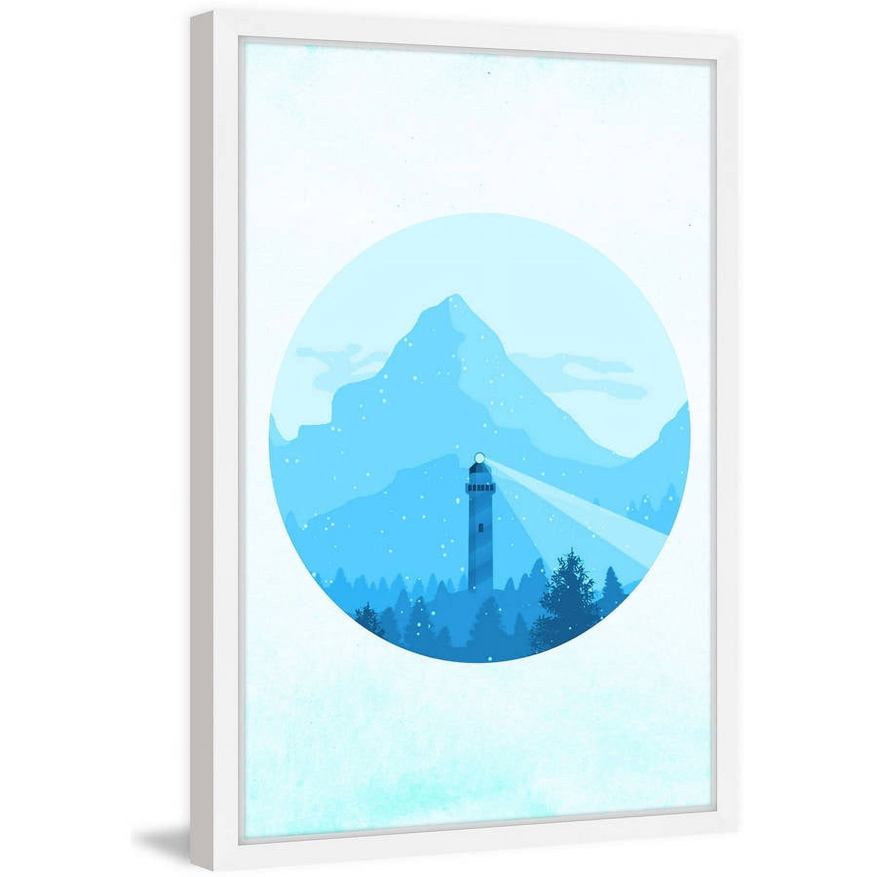 Marmont Hill "Snow Day" Framed Painting Print