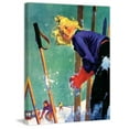 thumbnail image 1 of Marmont Hill Snow Fight by Dominice Cammerota Painting Print on Canvas, 1 of 7