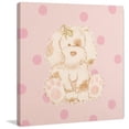 thumbnail image 1 of Marmont Hill "Snuggly Puppy" by Reesa Qualia Painting Print on Wrapped Canvas, 1 of 5