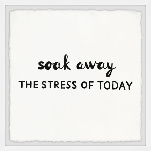 Marmont Hill Soak Away Framed Wall Art