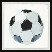 Marmont Hill Soccer Ball Framed Wall Art