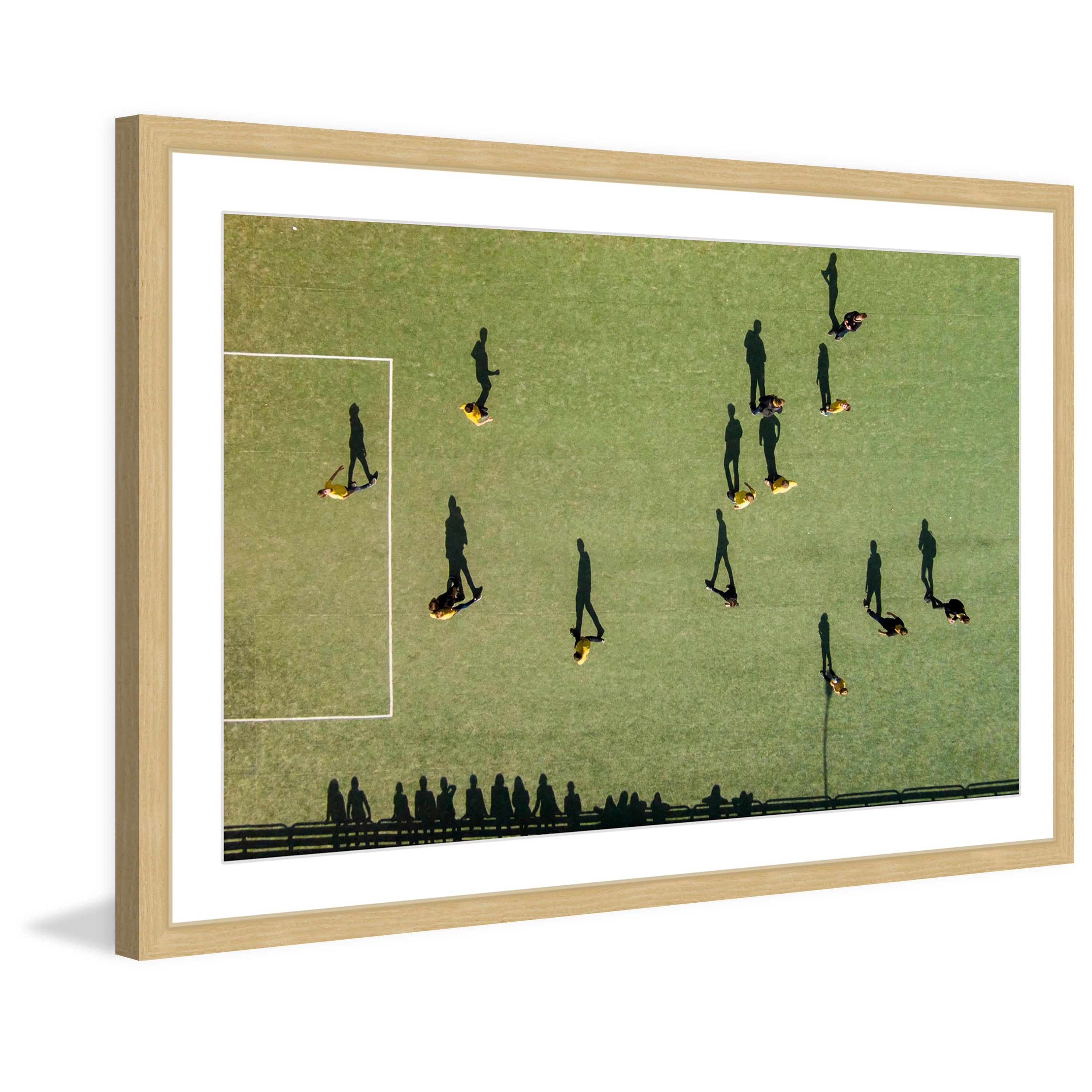 Marmont Hill "Soccer" by Karolis Janulis Framed Painting Print