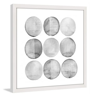 Marmont Hill Soft Circles I Framed Print