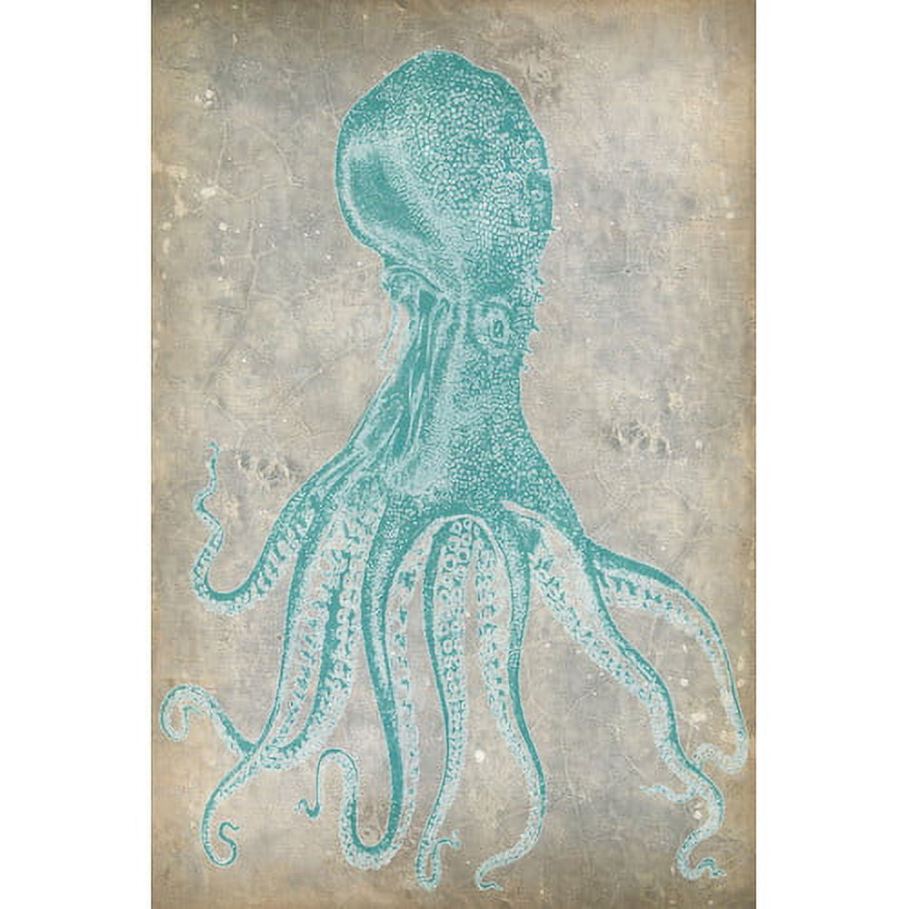 Marmont Hill "Spa Octopus II" Painting Print on Wrapped Canvas