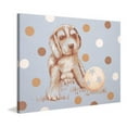 thumbnail image 1 of Marmont Hill "Sparky" by Reesa Qualia Painting Print on Wrapped Canvas, 1 of 5