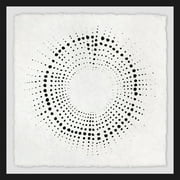 Marmont Hill Spherical Dots Framed Wall Art, 32" x 32"