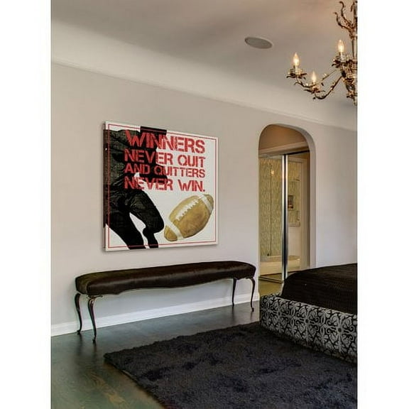 Marmont Hill "Sports Epigram II" Painting Print on Wrapped Canvas