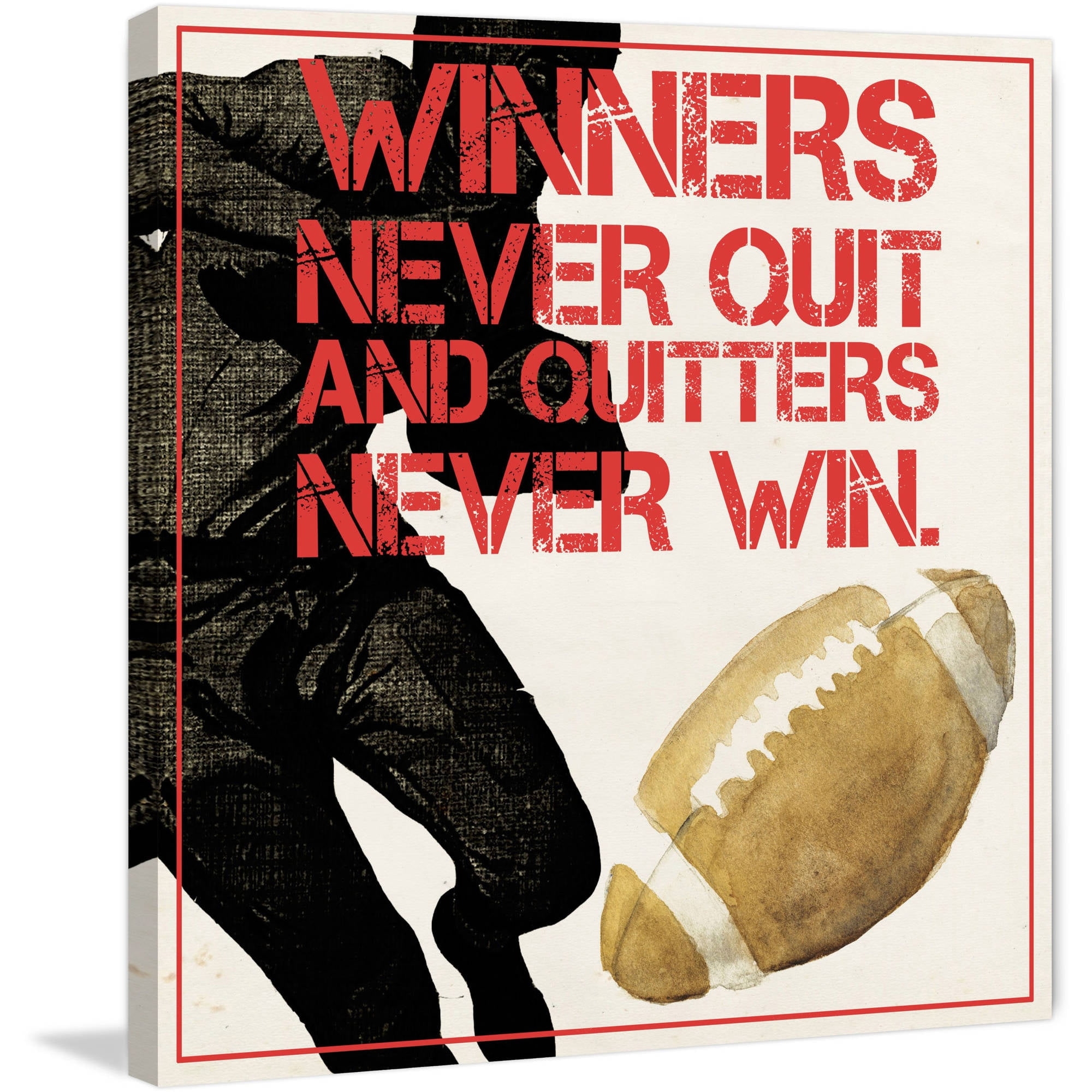 Marmont Hill "Sports Epigram II" Painting Print on Wrapped Canvas