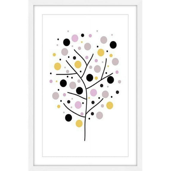 Marmont Hill "Spotted Tree" by Katarina Snygg Framed Painting Print
