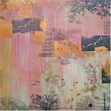 Marmont Hill "Spring Cyclone" by Tracy Silva Barbosa Painting Print on Canvas