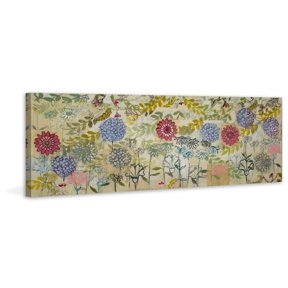 Marmont Hill "Spring Garden" Painting Print on Wrapped Canvas