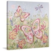 Marmont Hill "Springtime Fantasy" by Reesa Qualia Painting Print on Wrapped Canvas