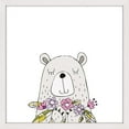 thumbnail image 1 of Marmont Hill "Square Bear" by Shayna Pitch Framed Painting Print, 1 of 6