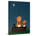 thumbnail image 1 of Marmont Hill "Stargazing Bunnies" by Andrea Doss Painting Print on Wrapped Canvas, 1 of 7