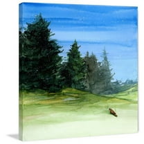 Marmont Hill - "Starry Sky" Painting Print on Wrapped Canvas