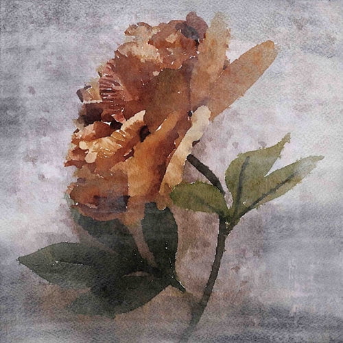 Marmont Hill 'Stop And Smell' by Irena Orlov Painting Print on Wrapped Canvas