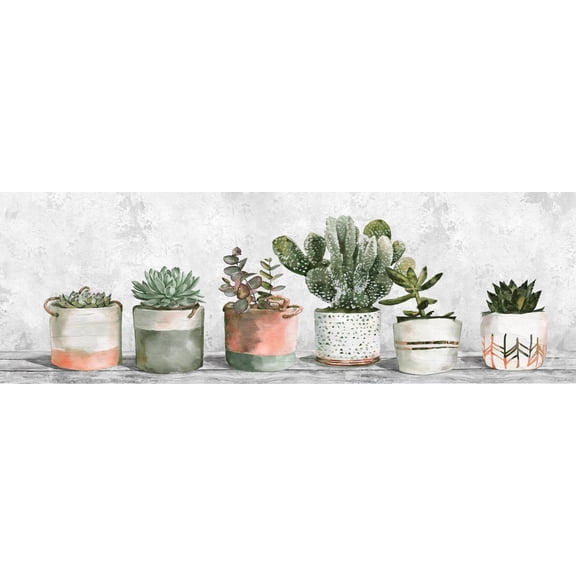 Marmont Hill Stop and Plant Canvas Wall Art