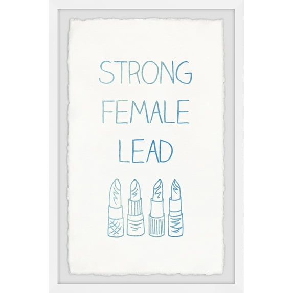 Marmont Hill Strong Female Lead Framed Wall Art