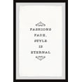 thumbnail image 1 of Marmont Hill Style Is Eternal Framed Wall Art, 1 of 6