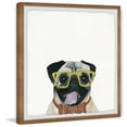thumbnail image 1 of Marmont Hill "Stylish Pups" Framed Painting Art Print, 1 of 4