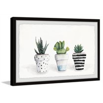 Marmont Hill Succulent Trio II Framed Wall Art