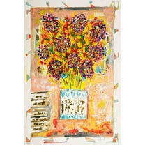 Marmont Hill "Summer Bouquet" by Wayne Ensrud Painting Print on Canvas