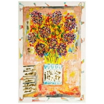 Marmont Hill "Summer Bouquet" by Wayne Ensrud Painting Print on Canvas