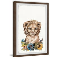 Marmont Hill Sunflower Cub Framed Painting Print