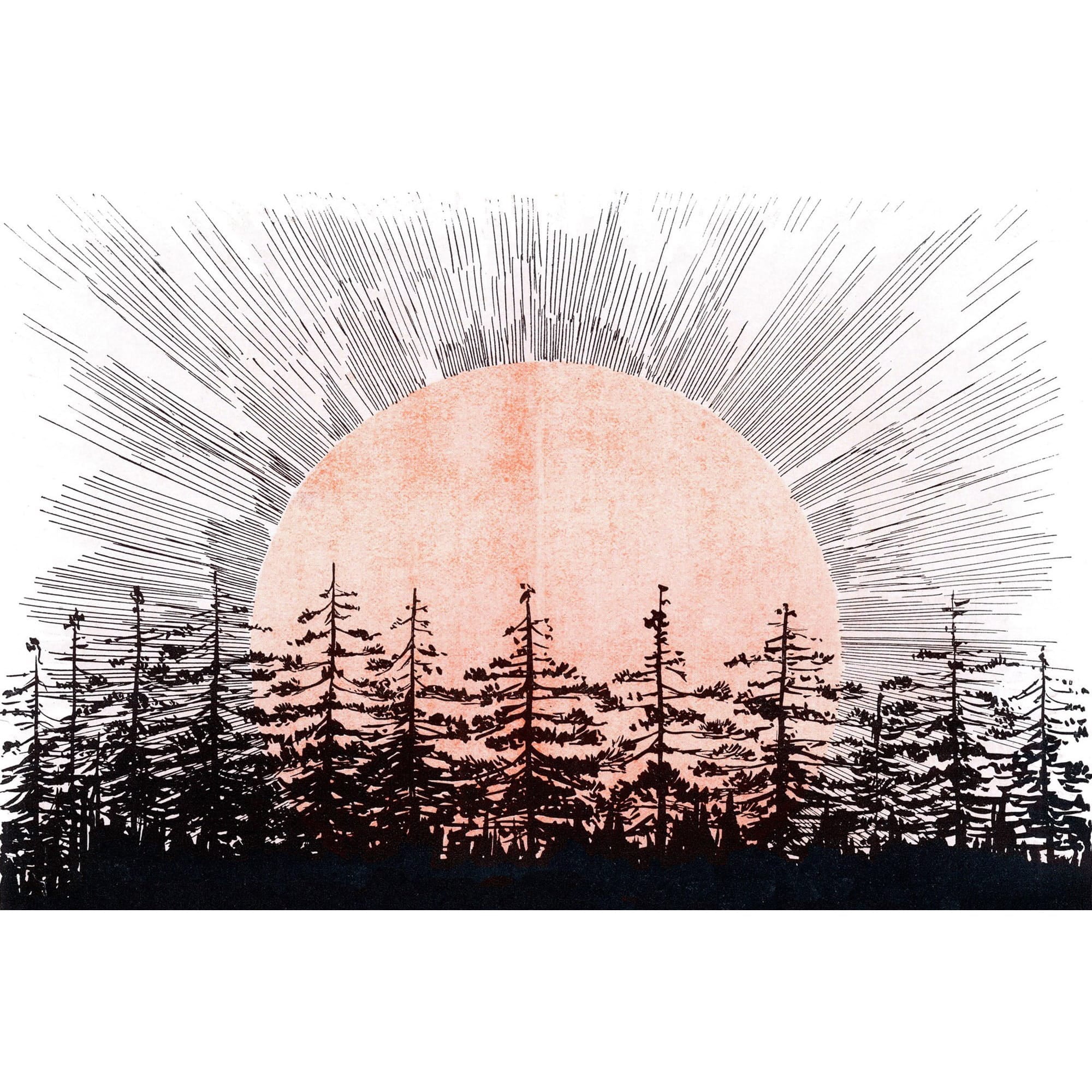 Marmont Hill - "Sunrise" Painting Print on Wrapped Canvas