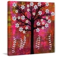 thumbnail image 1 of Marmont Hill "Sunset Tree" by Sascalia Painting Print on Wrapped Canvas, 1 of 5