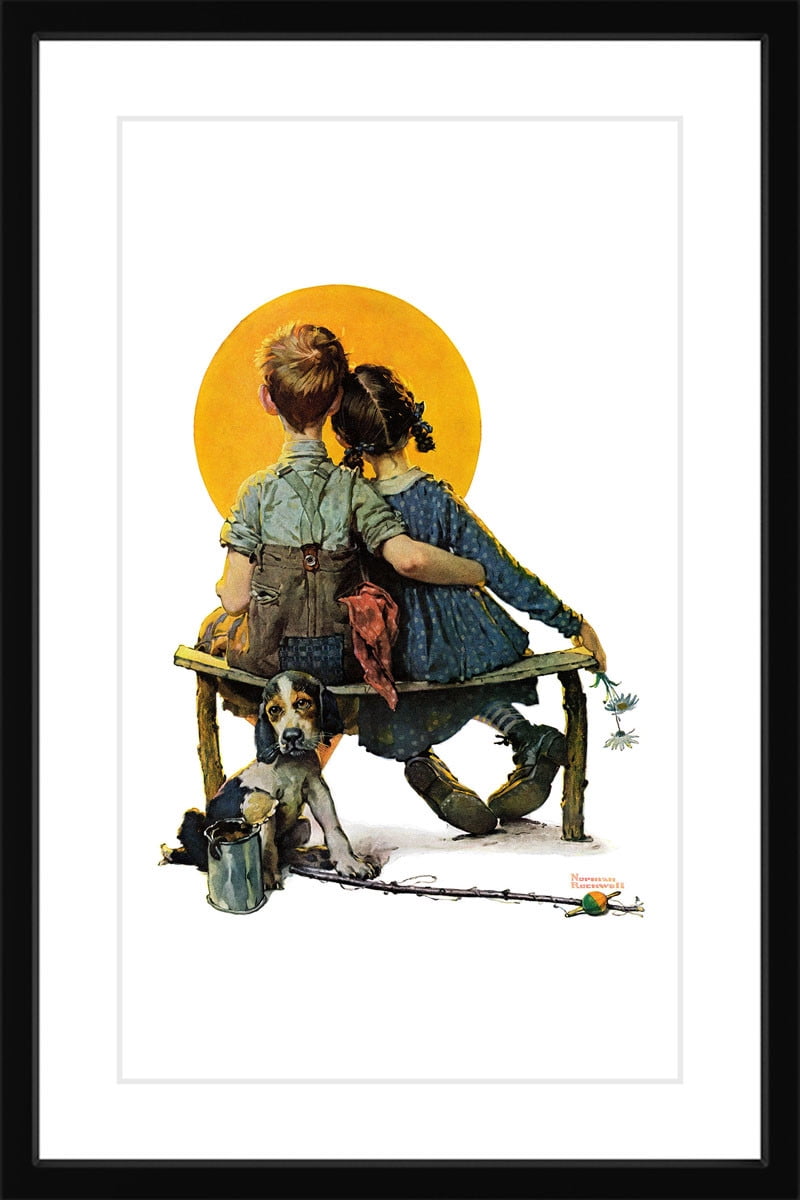Marmont Hill Sunset by Norman Rockwell Framed Wall Art