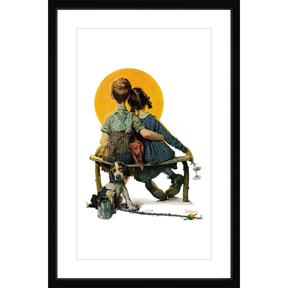 Marmont Hill Sunset by Norman Rockwell Framed Wall Art