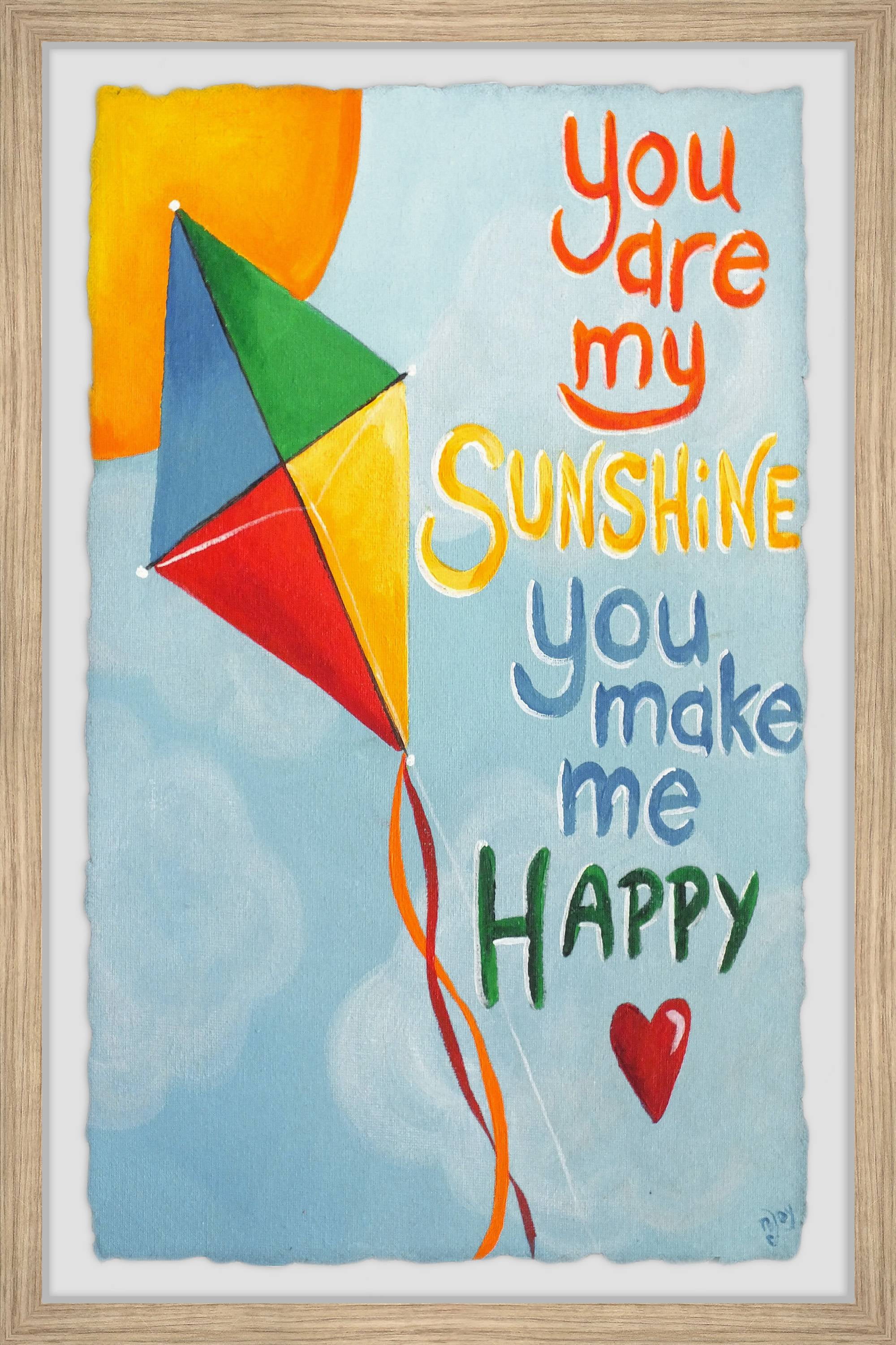 Marmont Hill Sunshine Kite II by Nicola Joyner Framed Wall Art