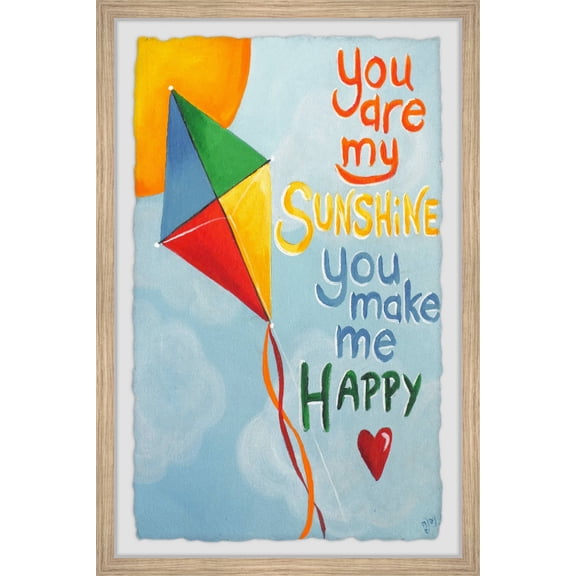 Marmont Hill Sunshine Kite II by Nicola Joyner Framed Wall Art