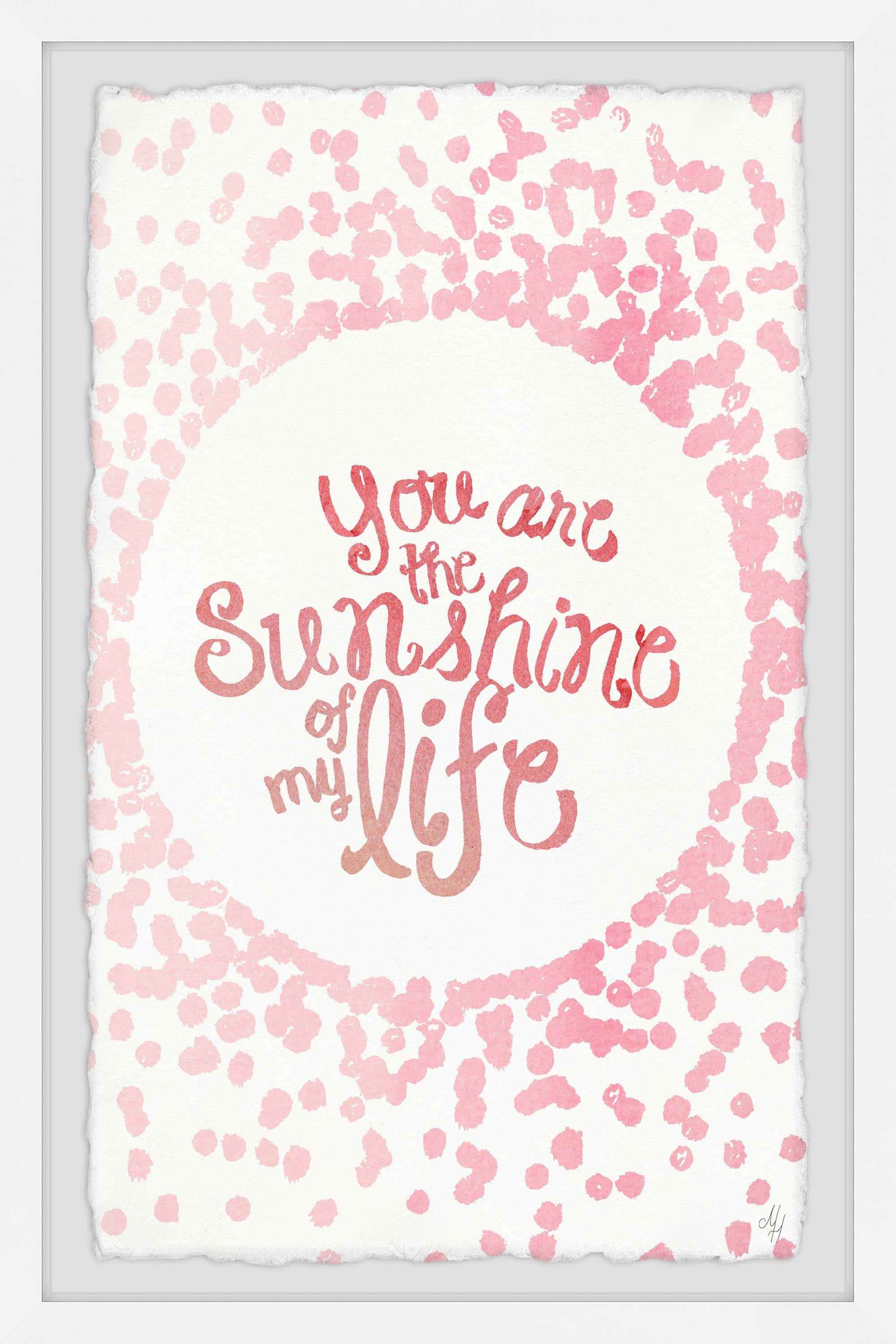 Marmont Hill Sunshine of My Life Framed Wall Art