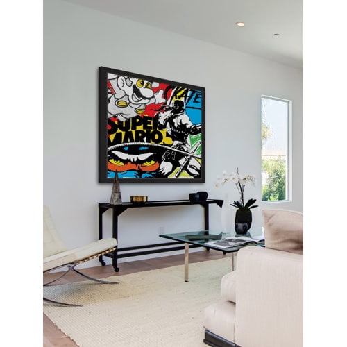 Marmont Hill "Super Games" by Josh Ruggs Framed Painting Print