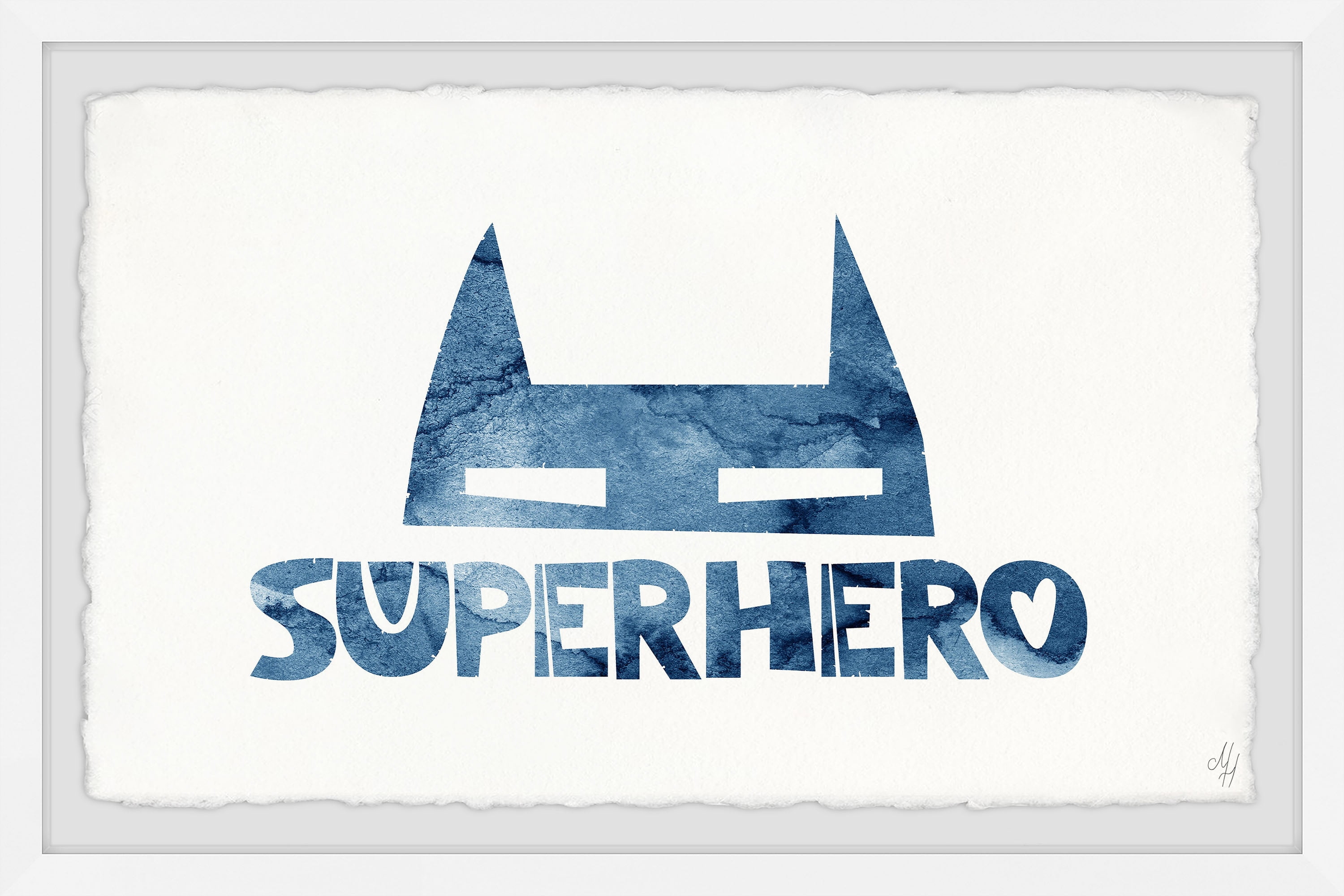 Marmont Hill Superhero Mask Framed Wall Art