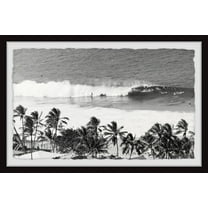 Marmont Hill Surfing Safari by Morgan Hartley Framed Wall Art