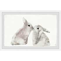 Marmont Hill Sweet Bunnies Framed Wall Art