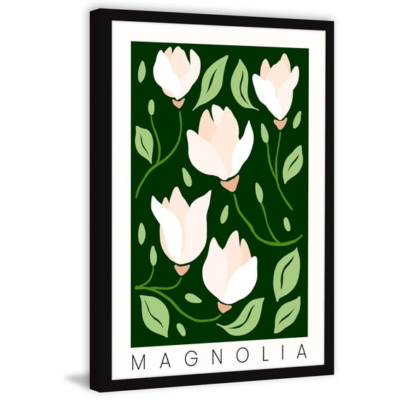Marmont Hill Sweet Magnolia Framed Painting Print
