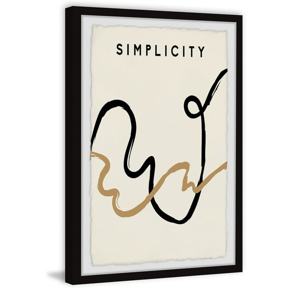 Marmont Hill Sweet Simplicity Framed Painting Print