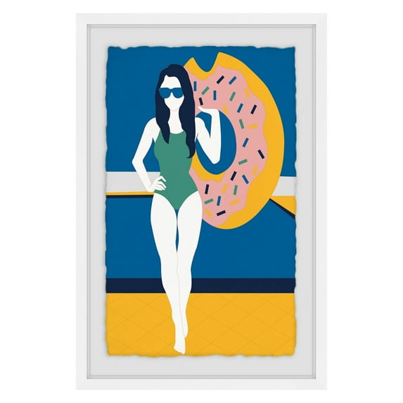 Marmont Hill Swim and Play Framed Wall Art