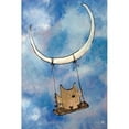 thumbnail image 1 of Marmont Hill "Swinging Owl" by Andrea Doss Painting Print on Wrapped Canvas, 1 of 1