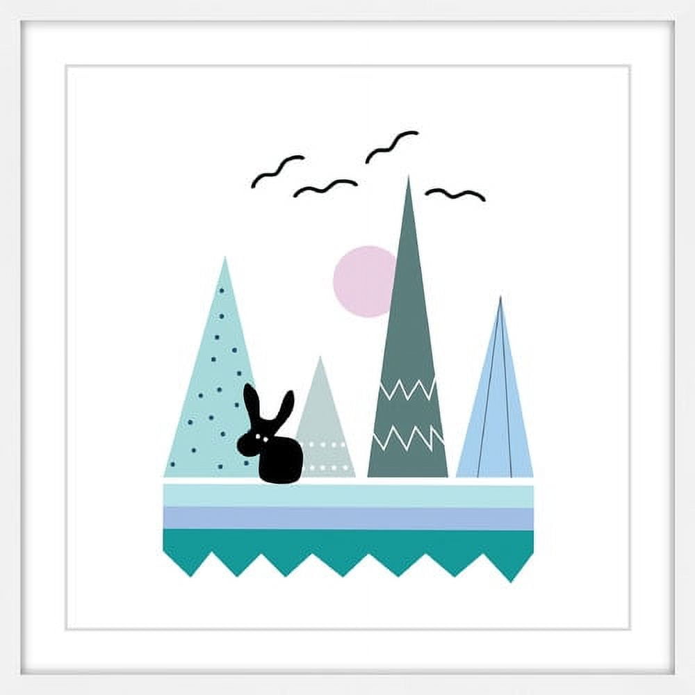 Marmont Hill "Teepee Patterns" by Katarina Snygg Framed Painting Print
