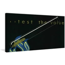 Marmont Hill Test The Value Print On Canvas