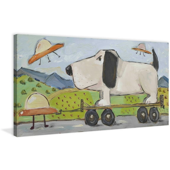 Marmont Hill "The Abduction" by Tori Campisi Painting Print on Canvas